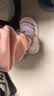 ABC KIDS儿童运动鞋经典款毛毛虫鞋秋季男童鞋百搭潮女童潮鞋 粉/紫色 24 实拍图