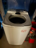 志高（CHIGO）脱水机甩干机小型迷你家用甩干桶出租房宿舍大容量单杠脱水桶烘干一体 8.6KG 力荐【不锈钢桶加厚款】质保3年 实拍图