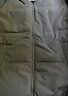 特步（XTEP）80%绒短款羽绒服男女款冬季新款保暖防风加厚外套男 天灰色-0115-80%绒 S 实拍图