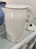 美的（Midea）电热水壶家用烧水壶 2升大容量 304不锈钢0涂层 1800W快速加热 双层防烫MK-SH20M320 实拍图