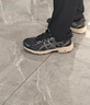 亚瑟士ASICS男鞋女鞋越野舒适运动鞋耐磨复古透气慢跑鞋 GEL-VENTURE 6 黑灰色(男款) 42 实拍图