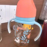 贝亲（Pigeon）PPSU双把手防胀气奶瓶240ml 丛林小兔 M号奶嘴 3月+ AA218 实拍图