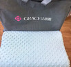 洁丽雅（Grace）豆豆绒儿童枕头记忆棉枕芯宝宝学生枕枕套可水洗 梦想蓝44*27cm 实拍图