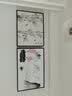 木品缘电表箱装饰画免打孔大尺寸新中式餐厅电闸箱挂画上翻配电箱画客厅遮挡画现代简约弱电箱总开关布艺画 富贵平安（横版） 60*40cm爵士黑框【可遮50*30以内电箱】 实拍图