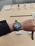 HUAWEI WATCH 5 42mm基础款深锖色不锈钢表壳幻月黑氟橡胶表带首创X-TAP智感窗eSIM通信手表华为智能手表 实拍图