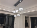 世澜 轻奢水晶吊灯简约现代餐厅灯温馨浪漫吧台吊灯广东中山灯具推荐 金色-长盘5头70*90-无极 实拍图