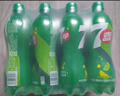 百事可乐七喜7UP 柠檬味 碳酸饮料汽水 550ml*12瓶 整箱装 实拍图