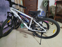 喜德盛山地自行车黑客380避震前叉21速禧玛诺变速X6铝合金车架通勤代步 白/黑色（26款） 15.5寸（建议身高150-165cm） 实拍图