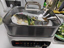 苏泊尔（SUPOR）电蒸锅 家用多功能炖蒸煮一体电热锅 0涂层不锈钢蒸屉 电煮锅 18L多用途锅 ZN30FC669 实拍图