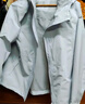 迪卡侬户外女秋冬防风防水夹克风衣MH150白-5114382 实拍图