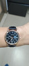 正品男士手表高档休闲石英表简约气质男表皮带高颜值罗马时尚腕表 黑色运动款 实拍图