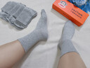 大嘴猴100%纯棉袜子男士中筒秋冬运动纯棉袜防臭10A抗菌吸汗透气6双礼盒 实拍图