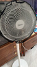 美的（Midea）电风扇家用7叶落地扇摇头电风扇循卧室宿舍轻音风扇台式桌面小型风扇台地两用升级款 白色丨7叶台地两用 实拍图