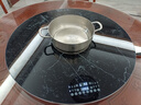 芝梵饭菜保温板加热菜板保温板暖菜板家用带电磁炉火锅暖菜板+火锅+自动旋转家庭旋转餐桌加热转盘 石纹黑丨90CM【电动+手动旋转】电磁炉火锅款 实拍图