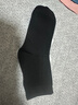 京东京造【10A抑菌袜】新疆棉四季秋冬吸汗休闲袜透气简约黑5双 实拍图