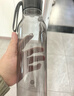 乐扣乐扣（LOCK&LOCK）夏季运动水杯简约塑料杯户外便携水壶男女学生杯子灰色750ML 实拍图