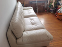 全友家居 现代简约家用皮艺沙发奶油风小户型四人位客厅直排沙发家具 实拍图