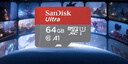闪迪（SanDisk）64GB TF（MicroSD）内存卡 A1 U1 C10 至尊高速移动版存储卡 读速140MB/s 手机平板游戏机内存卡 实拍图