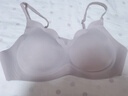 ubras花瓣杯软支撑文胸罩细肩带女士内衣女无钢圈聚拢兰花烟-背勾L 实拍图