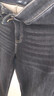 森马（Semir）森柔|牛仔裤男冬季弹力磨毛锥形裤基础百搭通勤长裤103724124102A 实拍图