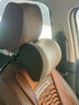 巫记汽车载头枕腰靠护腰驾驶座椅靠背靠枕腰垫腰托柔软记忆棉靠背脖垫 大众朗逸速腾迈腾宝来PLUS 深空灰 单头枕一个 实拍图