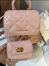 CHARLES&KEITH经典菱格大容量双肩包背包学生书包包女包新年礼物CK2-60151400 实拍图