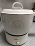 小熊（Bear）电煮锅 电火锅 电热锅 可折叠便携式1.2L小电锅分体 学生宿舍多功能锅泡面锅 DRG-V12Z1 实拍图