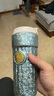 丽贝德纯钛保温杯水杯男女生高颜值便携吸管咖啡杯礼盒装 冰川蓝 500ML 实拍图