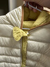迷你巴拉【迷你小蛋仔】儿童连体羽绒服男女童宝宝冬日保暖萌趣外套新款 蜜糖黄 【白鸭绒-1000+清洁度】 80 CM -充绒量59.9g 实拍图