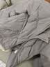 斯凯奇（Skechers）短款羽绒服男女同款宽松防泼水保暖舒适斜绗缝潮流梭织羽绒外套 实拍图