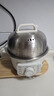 美的（Midea）煮蛋器蒸蛋器双层家用自动断电神器防干烧不锈钢便携式家用煮蛋器MZ-ZDE16T72 实拍图