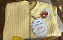赞翠春秋冬夹棉加厚男女宝宝保暖内衣两用档暗扣三层婴儿保暖连体衣服 棒棒熊黄色 73码建议6-12个月 实拍图