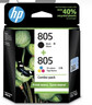 惠普（HP）805原装黑彩套装标容墨盒 适用hp deskjet 1210/1212/2330/2332/2720/2729/2722打印机 实拍图