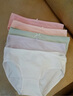 浪莎女士内裤女纯棉10A抑菌裆舒适透气中腰大码少女三角裤短裤头6条装 实拍图