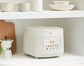 美的（Midea）低糖电饭煲电饭锅0涂层3升2-3人无涂层316L不锈钢内胆一键柴火饭家用多功能MB-3E91LS 实拍图