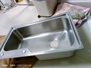 华帝（VATTI）水槽大单槽洗菜盆一体盆304不锈钢厨房水槽洗碗池台上中下安装 S1 实拍图