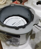 美的（Midea）沸腾浓香双模式小飞侠电压力锅0氟0涂层双胆高压锅5L智能预约家用煲汤4-6人煮饭煲E5825N 实拍图