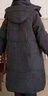 波司登（BOSIDENG）羽绒服女中长款脱卸帽加厚新国标90绒商场同款修身外套 【店长推荐】黑色8056 M 165/88A 体重约120-140斤 实拍图