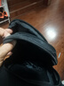 【已售300万】新款男女皮革触感胸包休闲时尚牛津布单肩包斜挎包 双层-黑色（高性价比） 实拍图