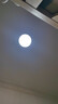 雷士照明（NVC）led吸顶灯阳台灯玄关过道灯现代简约卫生间厨房照明灯饰灯具 【限购1盏】6瓦 白光-直径17cm 实拍图