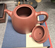 京东京造宜兴紫砂壶手工【原矿紫泥】煮茶泡茶壶茶具 竹节汉铎壶258ml礼盒 实拍图