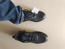 阿迪达斯（adidas）男鞋25冬季新款运动鞋轻便缓震透气网面低帮耐磨缓震跑步鞋子男 黑武士跑步鞋/透气/主推款 40.5 (250mm) 实拍图