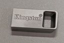 金士顿（Kingston）128GB USB3.2 Gen1 U盘 DTMC3G2 银色金属 迷你型车载U盘 大容量U盘 读速200MB/s 实拍图