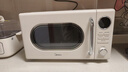 美的（Midea）复古奶油风高颜值微波炉 小型家用迷你20L五档速热均匀加热易清洁转盘式M2F M2F复古奶油风微波炉 20L 实拍图