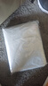 逅拾平口垃圾袋白色80cm*100cm*50只单面1.6丝免撕物业酒店商用塑料袋 实拍图