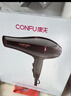 康夫（CONFU）电吹风机家用大功率2200W冷热风专业发廊级理发店恒温吹风筒机KF-8953 【家用发廊】大风力速干专业款 黑金 实拍图