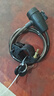 山地自行车锁防盗密码钢丝锁加粗固定钥匙锁抗剪单车装备配件折叠 钥匙锁-85cm-带锁架（简装） 实拍图