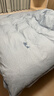 水星家纺被套纯棉100%全棉秋冬磨毛加厚A类被罩加绒双人被芯套200x230cm 实拍图