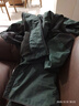 安踏防泼水软壳衣丨加绒弹力拒水外套男秋冬季运动夹克行政男装风衣 【抗紫外线+加绒+防泼+连帽】基础黑7602-5 3XL 实拍图