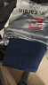 皮尔卡丹（pierre cardin）牛仔裤男冬季休闲商务宽松中年加绒保暖直筒男士裤子蓝色34 实拍图